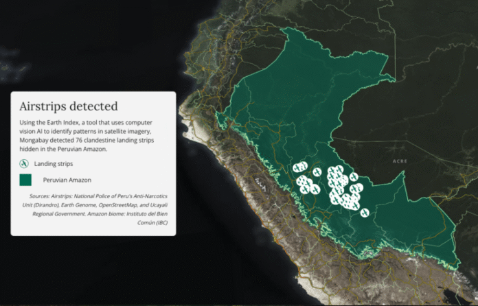 Clandestine Landing Strips in the Peruvian Amazon Clandestine Landing Strips in the Peruvian Amazon