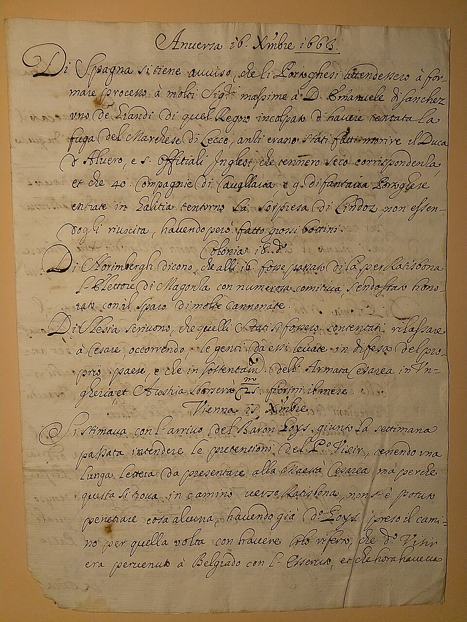 Operational Rivalry with the International Press Centre Residence Palace