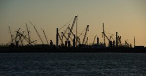 Sabine Pass gas plant Louisiana HSBC greenwashing environment Washington PostGetty Images